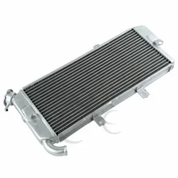 Motorcycle Radiator Cooler Cooling For Kawasaki Ninja ER6N ER6F 650R EX650 2009-2011 2010 Silver