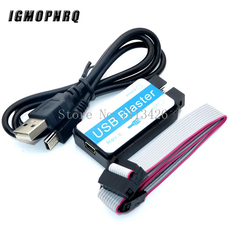 USB Blaster Mini USB Cable 10-Pin JTAG Connection Cable for CPLD FPGA NIOS JTAG Programmer Support All ATLERA Device