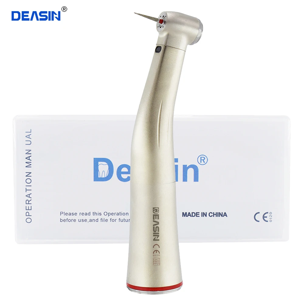 Dental angle electric handpiece BG FG De-max X95L slow indoor fiber optic water spray Handpiec