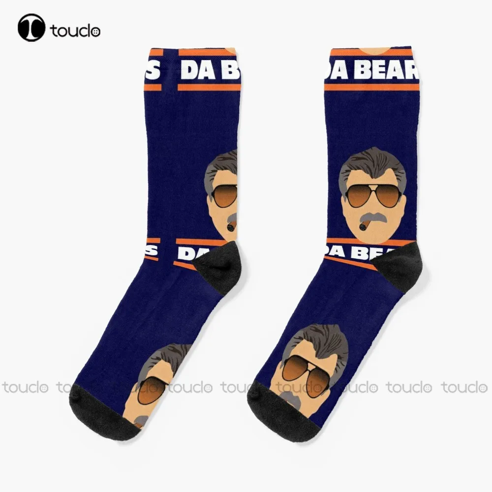 

Da Bears Ditka Socks Volleyball Socks Personalized Custom Unisex Adult Teen Youth Socks 360° Digital Print Hd High Quality