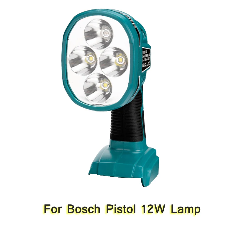 Заменить на внутренний и наружный инструмент Bosch 3 Вт/12 Вт Стандартный осветитель, используемый для Bosch 14,4 в-20 в литий-ионный аккумулятор BAT609/BAT618/BAT609G