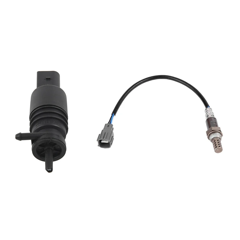 1 Pcs Windscreen Washer Pump for Mercedes Benz & 1 Pcs Air Fuel Ratio Oxygen Sensor Oxygen Sensor