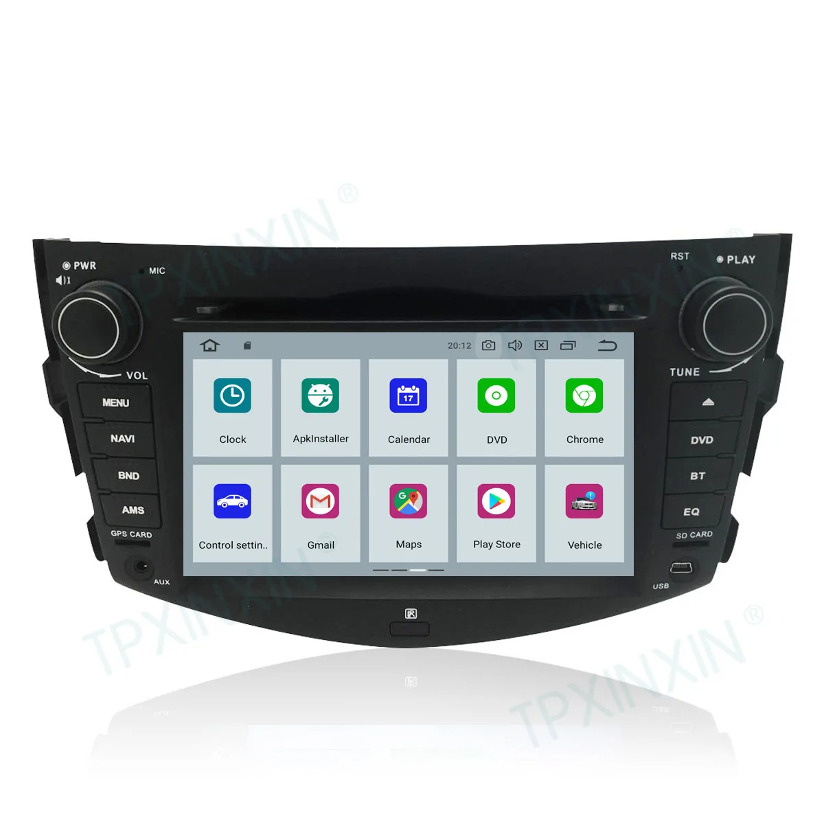 

Для Toyota Rav4 2006-2012 Android 13 Carplay Радиоплеер Автомобильный GPS-навигатор Головное устройство Автомобильная стереосистема CD DVD WIFI DSP BT