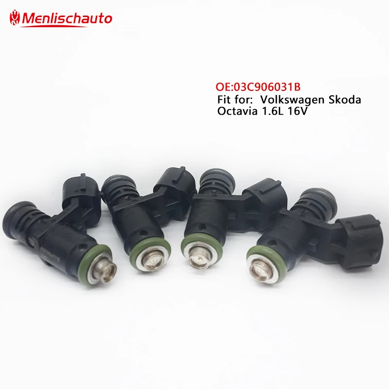 Original 1.6 Fuel nozzle Injector nozzle 03C906031B A269U35208 for jett-a for pol-o Rabia Rapid Roomster seat Ibiza toledo