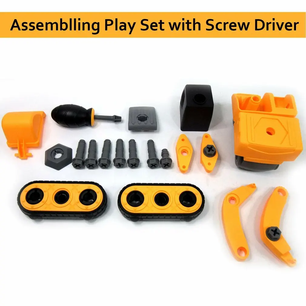 

Children's Model Toys Car Across The Screw DIY Disassembly Engineering Vehicle Boy And Girl Domestic Machine