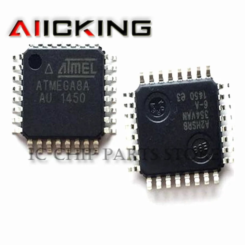 ATMEGA8A-AU （5-50pieces）Free shipping ATMEGA8A ATMEGA8 QFP-32 IC Chip Original In stock