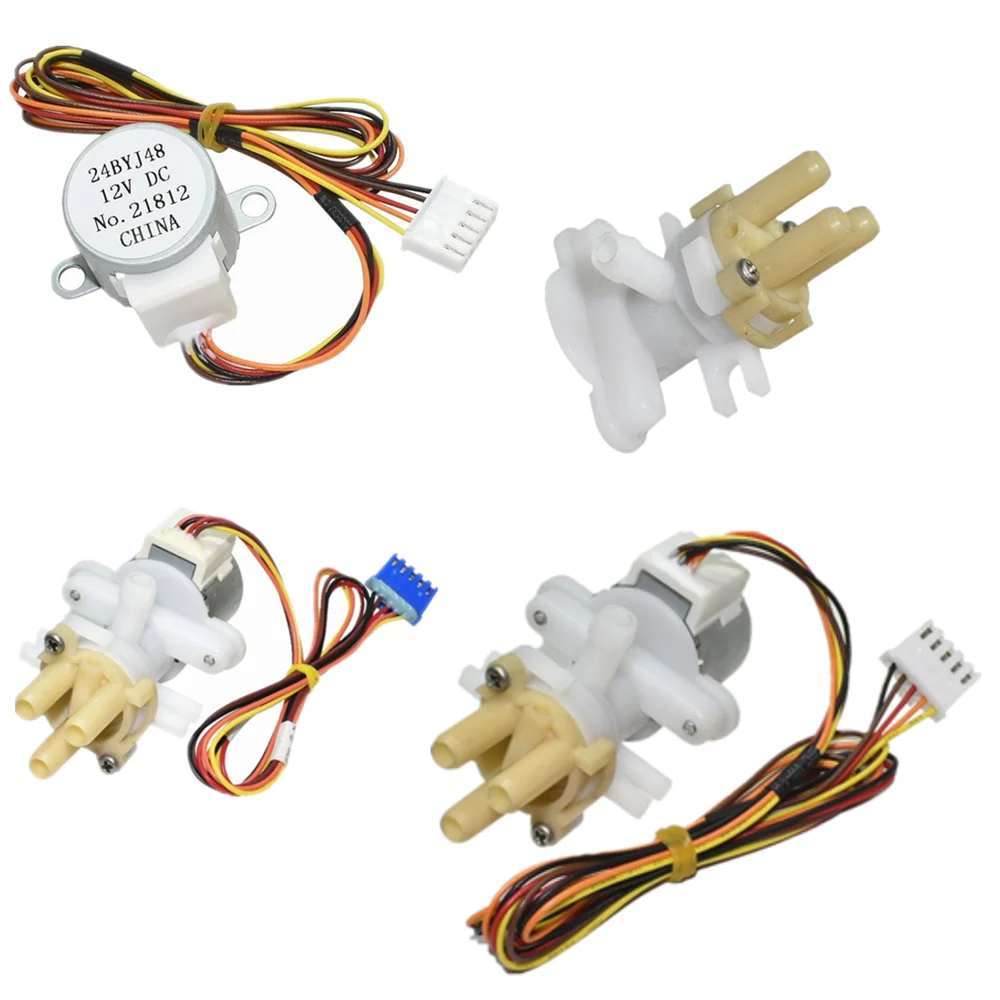 24BYJ48 12V Step Motor 3-Way Valve For Smart Toilet Cover Diversion Valve Motor Bidet Accessories