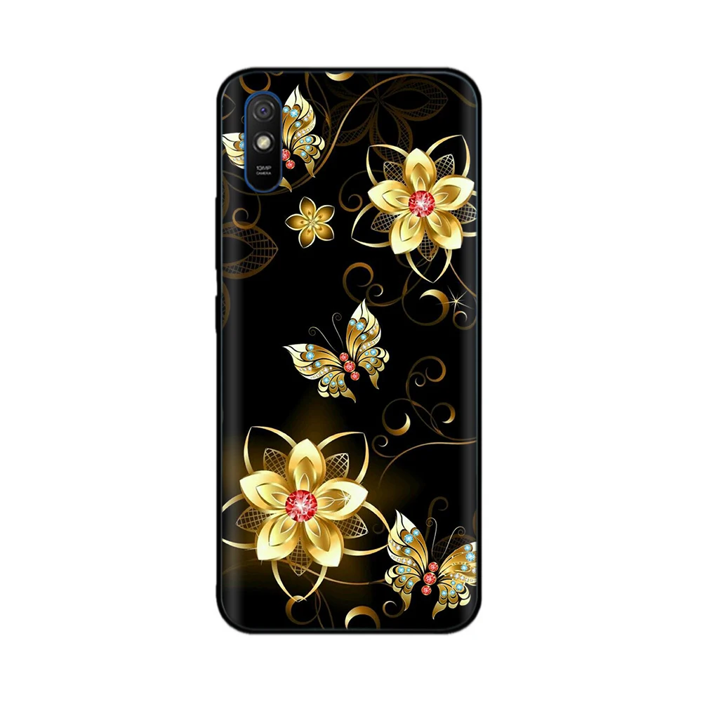 for Xiaomi Redmi 9A Case 6.53 Soft Silicon Tpu Phone Cover For Redmi 9AT 9A T redmi9A 9 A coque Bumper Funda full 360 Protective