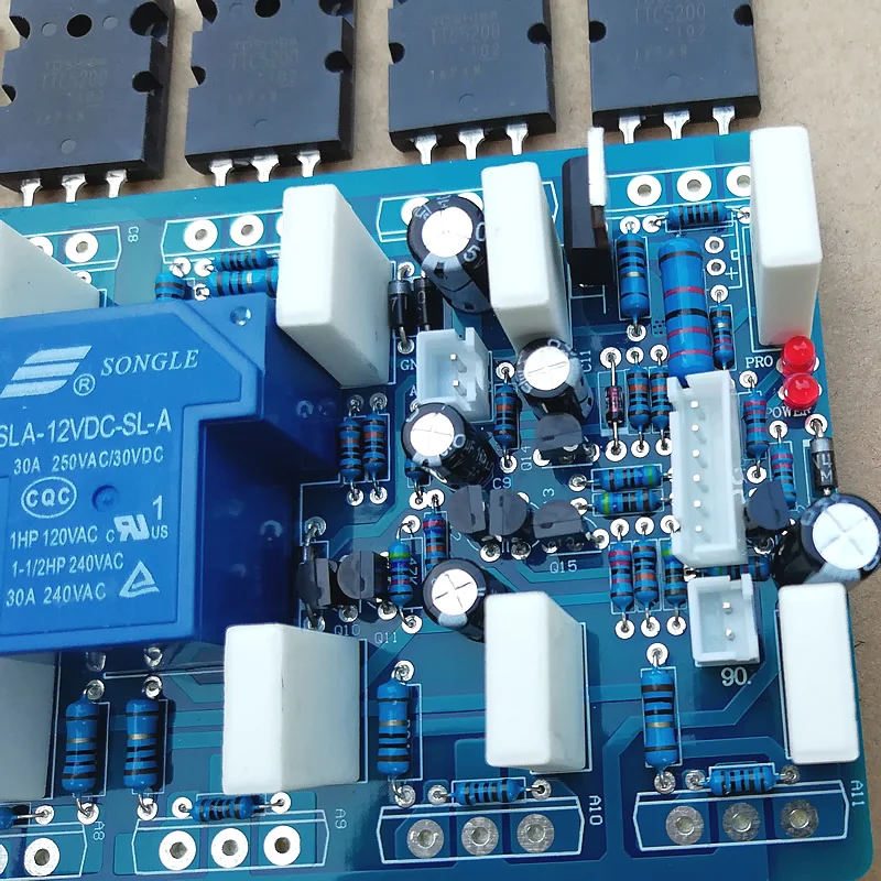 Nowy 22 sztuk C5200 A1943 moc rury JRC5532D Op Amp montowane 1500W potężny płyta wzmacniacza/Mono tablica wzmacniacza etap wzmacniacz pokładzie