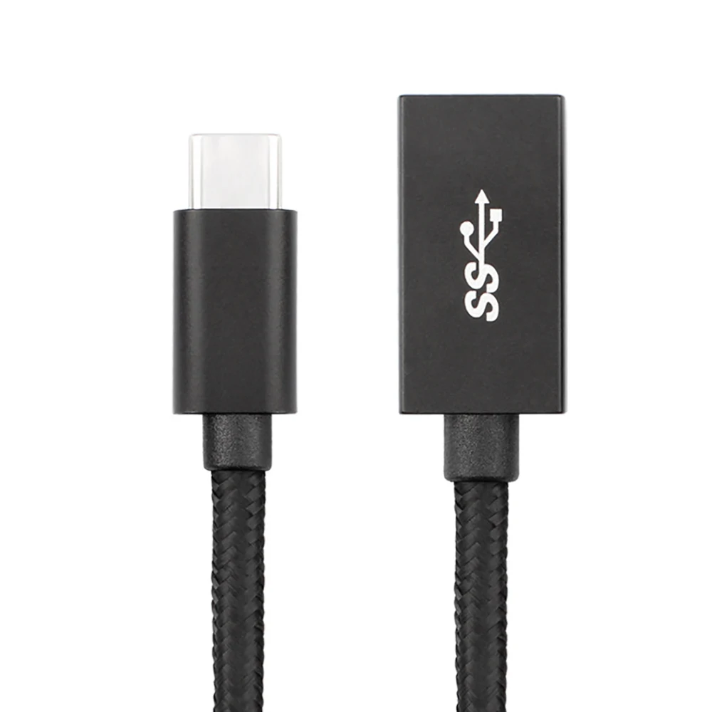 OTG-кабель с разъемами USB Type-c и USB Type-C