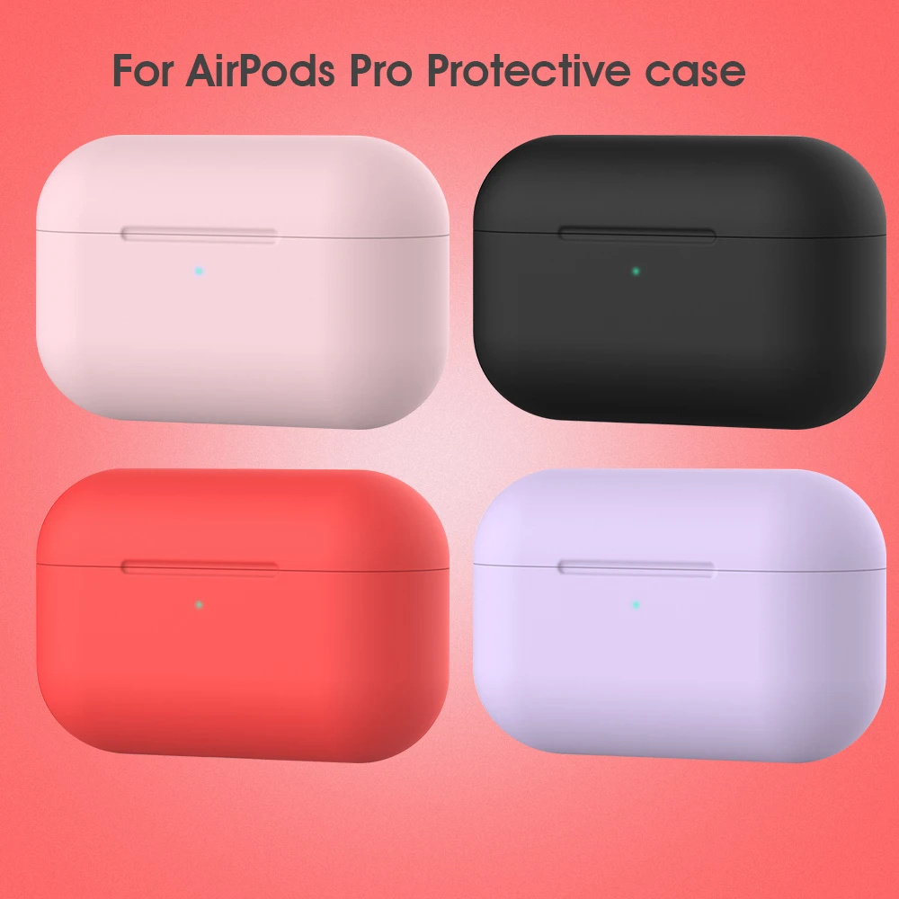 حافظة فاخرة من السيليكون لأجهزة Airpods Airpod Pro 2 1 غطاء حماية لاسلكي من السيليكون لأجهزة Apple Air Pods Pod 2 1 Pro Coque Fundas