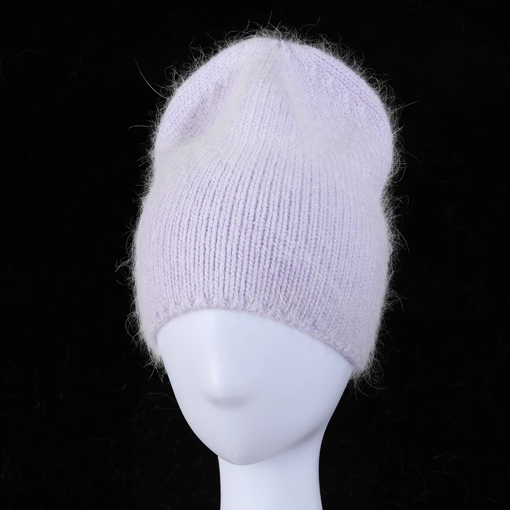 2021 neue Kaninchen pelz mode winter und Herbst Frauen Neue Ankunft Beliebte Damen Beanie Cap Hohe Qualität Modische Gestrickte Hüte – Detail 11