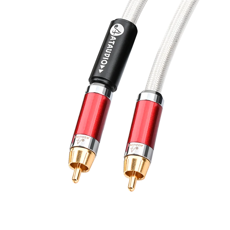 ATAUDIO HIFI Câble Coaxial Audio Numérique RCA 3