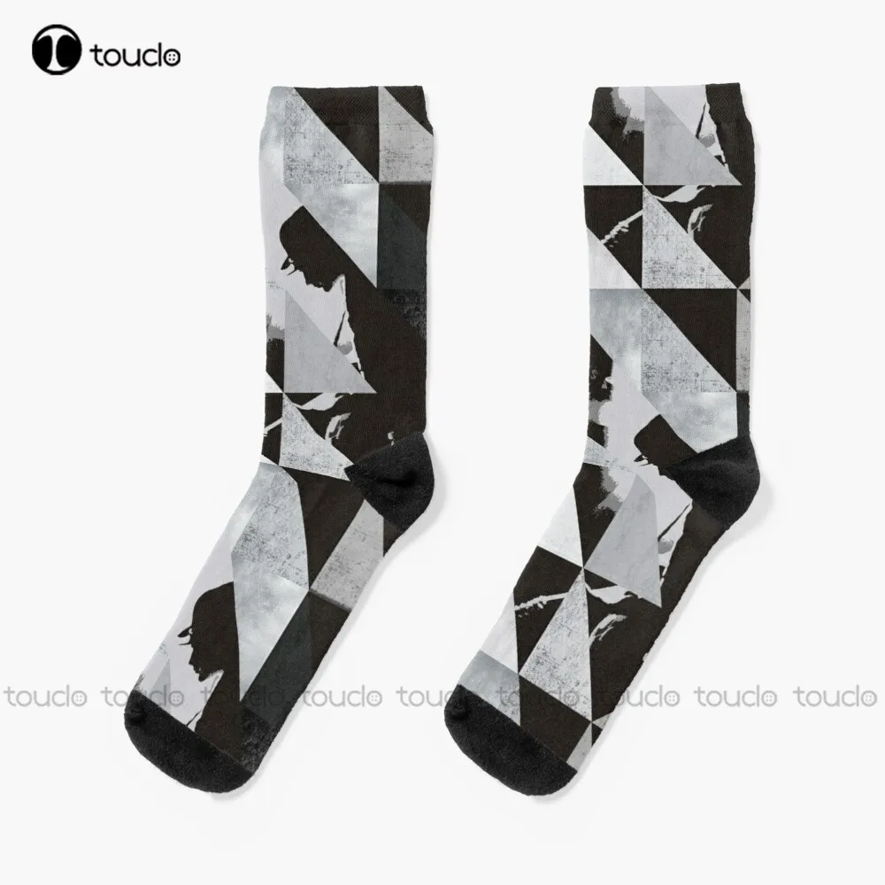 U2 – chaussettes hochets et Triangles de mariée personnalisées, unisexes pour adolescents et adultes, chaussettes amusantes à impression numérique à 360 °