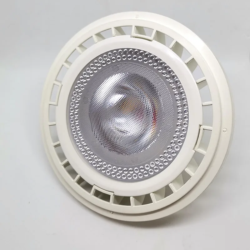Çok renkler AR111 spot 25W LED ES111 ışık kaynağı sıcak beyaz soğuk beyaz nötr beyaz aydınlatma 220V yeni tasarım G53 GU10