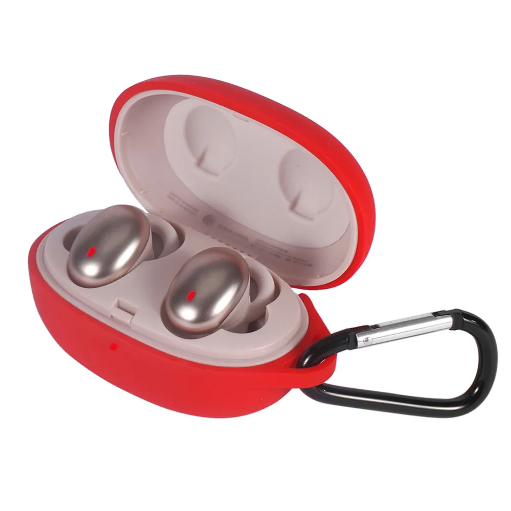 غطاء تخزين من السيليكون لـ 1 سماعة رأس لاسلكية حقيقية أكثر أناقة في الأذن حقيبة حمل واقية مضادة للصدمات