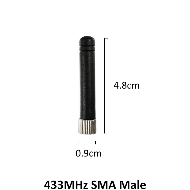 GWS-antena lora macho de 433mhz, módulo de níquel iot, ipex 1 sma hembra, Cable de extensión