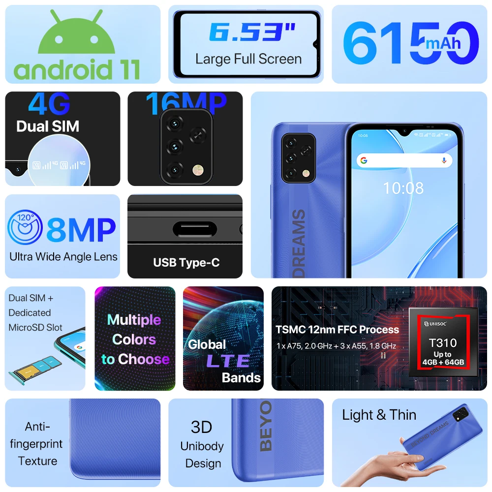 UMIDIGI-Power 5S Smartphone 6.53 \