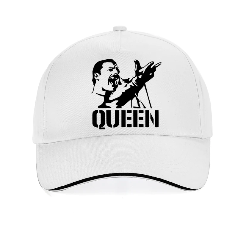 Women Freddie Mercury The Queen Band Baseball Cap Summer Brand Rock Queen Rock Band Fans Rock Roll Hip Hop Hats