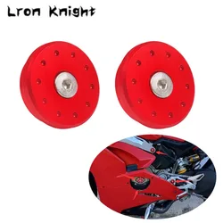 High Quality For DUCATI Panigale V4 V4S Streetfighter V4 V4S Motorcycle CNC Frame Hole Cap Decorative Cover Plug Bolts Screws
