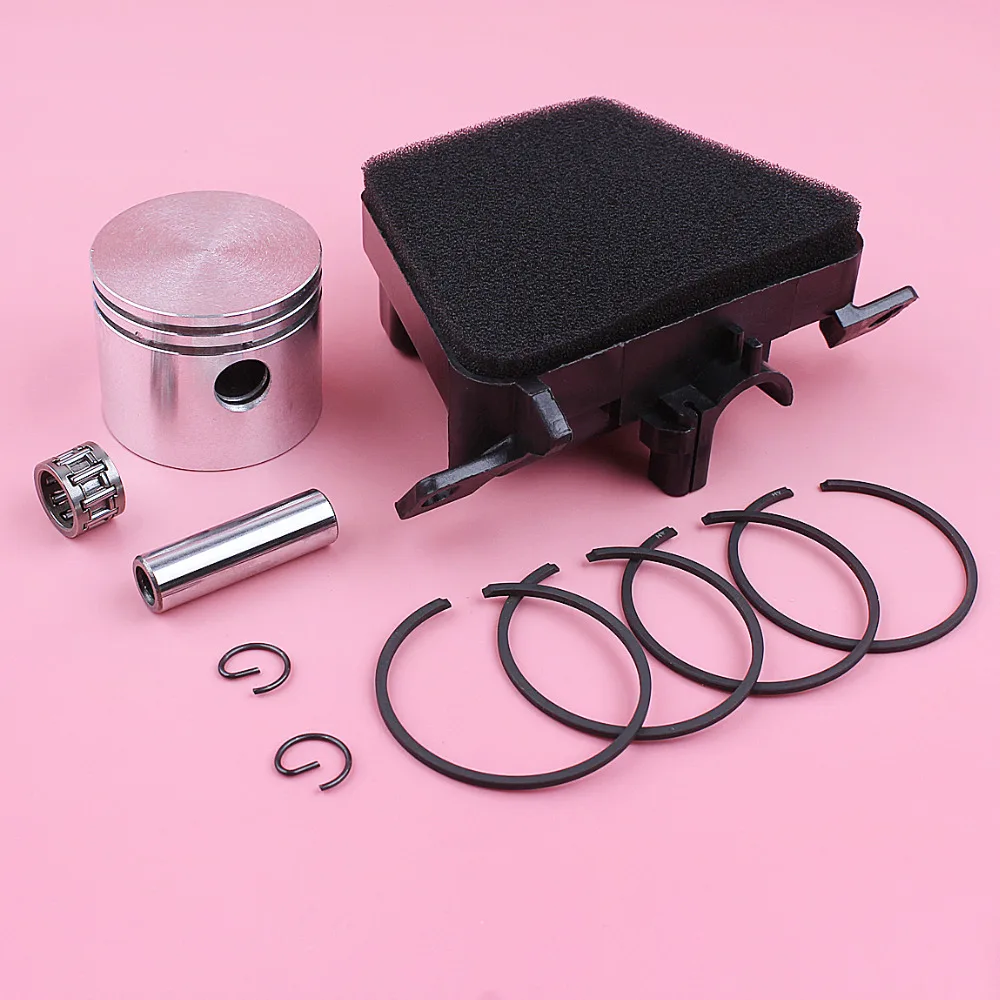 41.1mm Piston Pin Rings Circlip Kit For Partner 350 351 Air Filter Cover Assy Foam Bearing Chainsaw Spare Replace Part