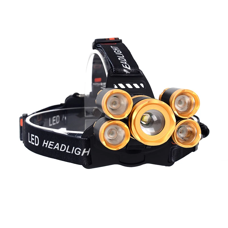 Litwod XHP100 1000000LM Headlamp Headlight Head Lamp Flashlight 20000 Lumens Zoomable Rechargeable 18650 Battery LED Bulbs