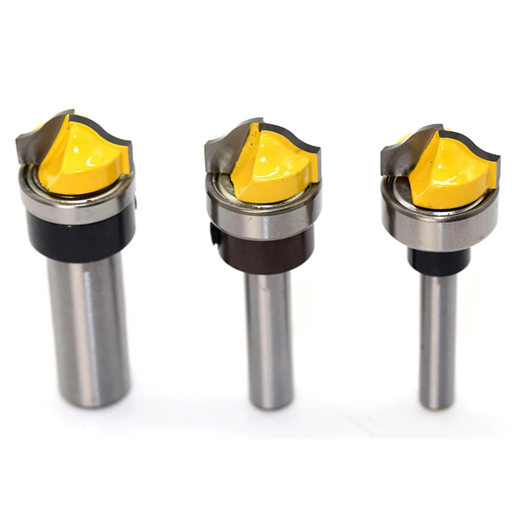 Carbide Alloy Groove Template Router Bit 1/4