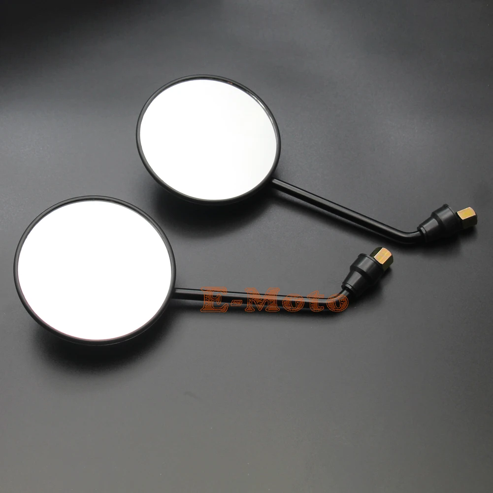 8mm Mirrors For Scooter Tank Qlink Kymco Eton Wildfire SUNL Roketa Gy6 50cc 125cc 150cc 250cc