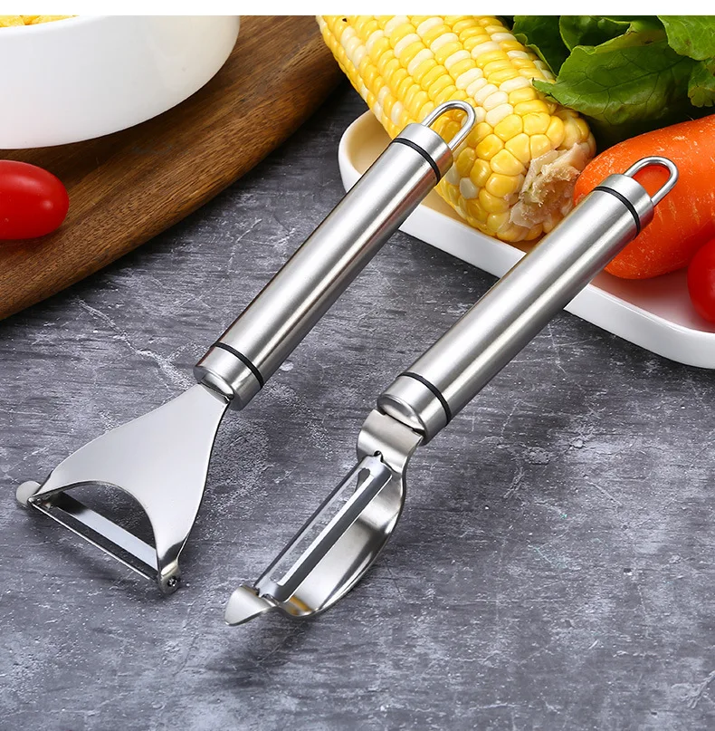 

304 Stainless Steel Fruit Household Vegetable Peeler Potato Carrot Apple Skin Scraper Tools Kitchen Accessories Home Gadgets