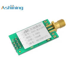 AS01-ML01DP5 PA LNA 2,4 ГГц 2km iot SPI nRF24L01P радиочастотный модуль приемопередатчика, приемник, беспроводной радиочастотный модуль