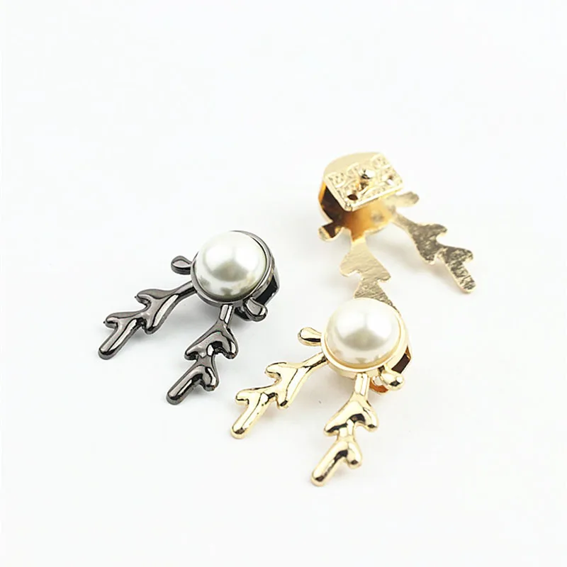 2pcs Metal Deer Shape Decoration Buckle Fashion Clip Lock for Handbag Bag Purse Luggage Hardware Closure Bag Parts Accessories