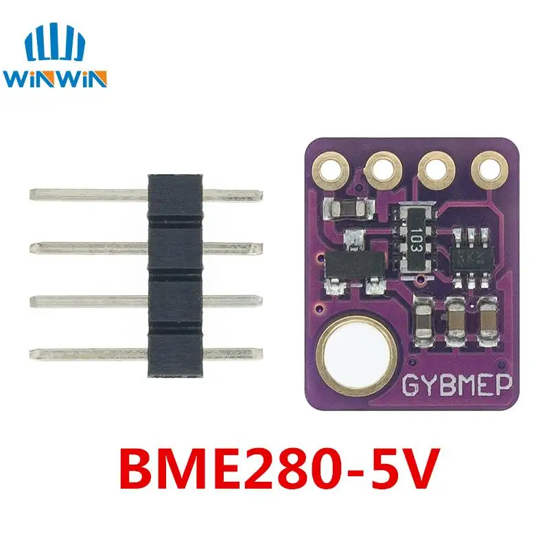 BME280 3.3V 5V Digital Sensor Temperature Humidity Barometric Pressure Sensor Module I2C SPI 1.8-5V BME280 sensor module