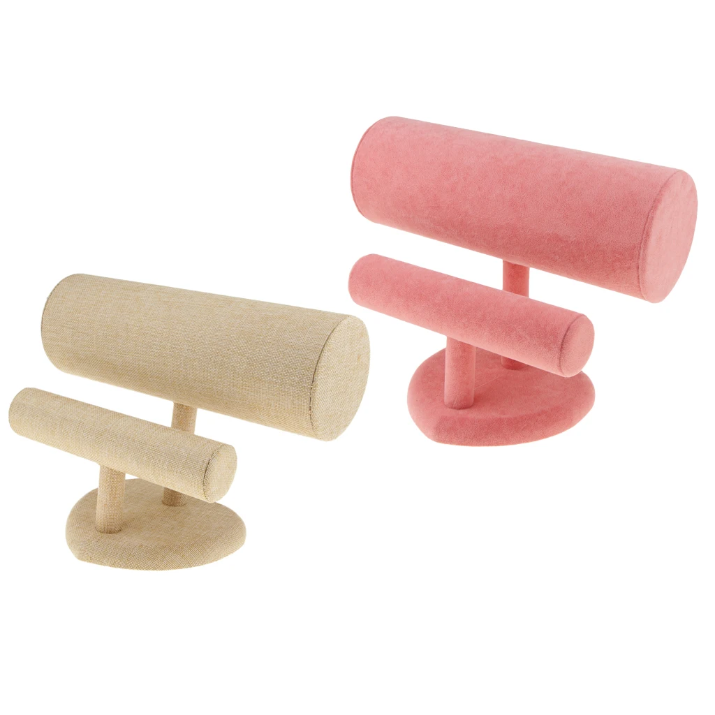 Samt Haar Clip Band Stirnband Shop Schmuck Display Stand Rack