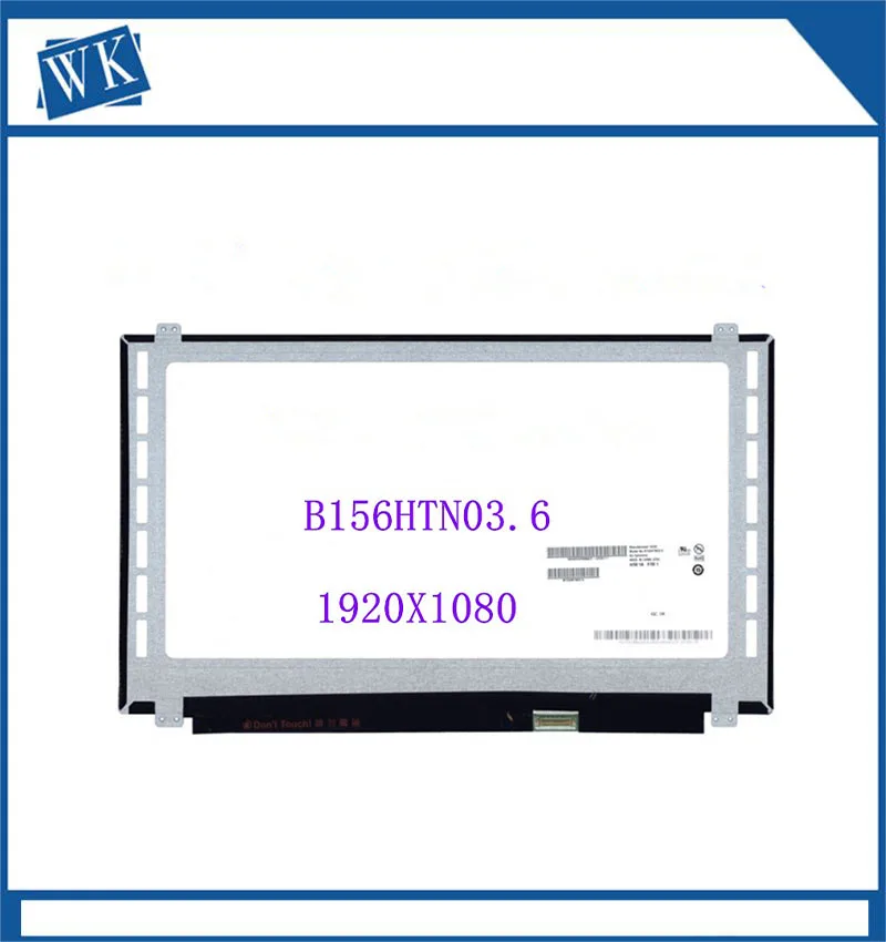 

For Y50-70 15.6" WUXGA LED 1920 x 1080 FHD LCD Screen Matte B156HTN03.6 3.7 3.8 NT156FHM-N41 N42