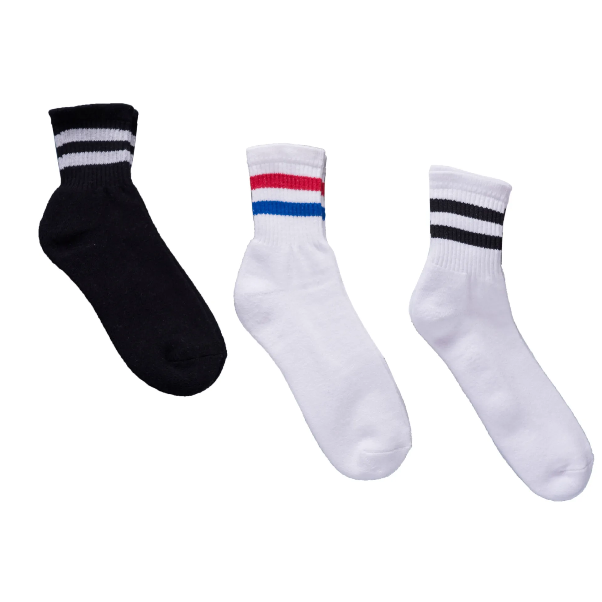 Chaussettes courtes Vintage pour hommes et filles, chaussettes de sport, en coton, solides, Streetwear, à la mode