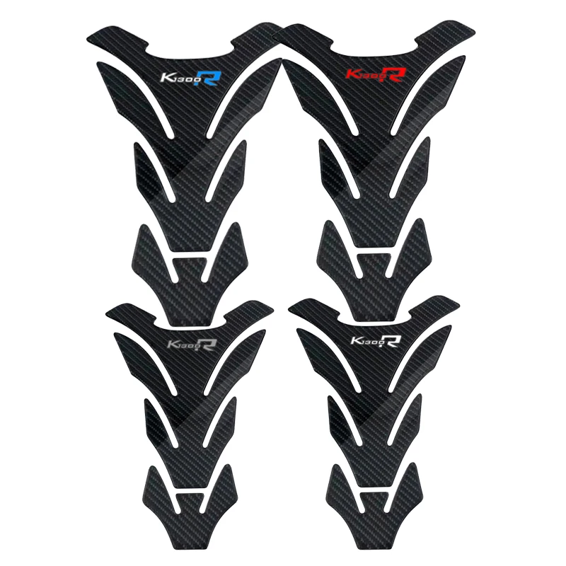 3D Carbon Fiber Motorcycle Fuel Tank Pad Cover Protector Decal Stickers For BMW K1300R K1300 R K1300 S/R/GT