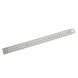 Sewing Foot Seam Stainless Steel Metal Ruler Tool Precision Double-sided Measurement Tool School Stationery