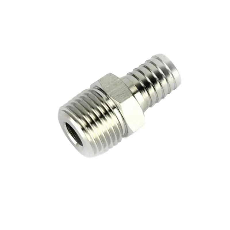 

KegLand Stainless Steel Fitting,Hose 1/2" BSP Male X 13mm Barb, Homebrew Hardware