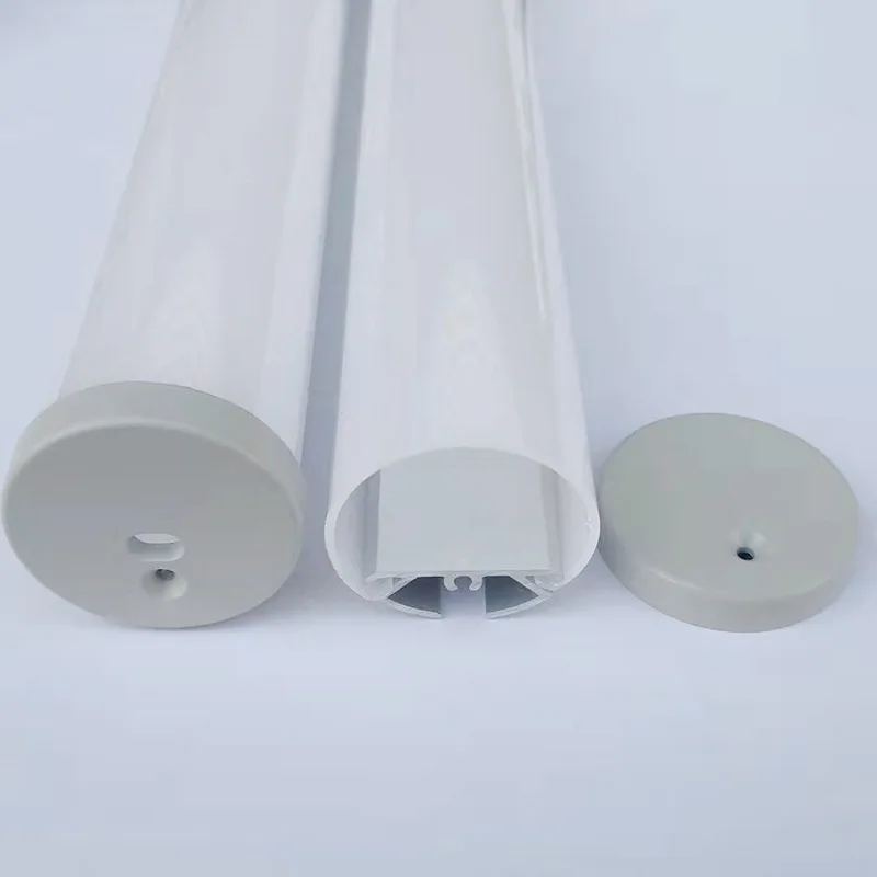 

led round aluminum channel Diameter 30/60mm round aluminum ； suspended light profile with 360 degrees PC opal matte diffuser