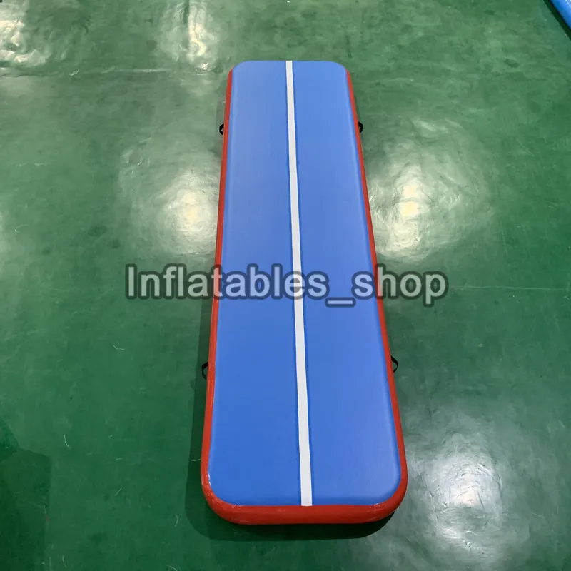 

Home training set inflatable air track water balance beam for gymnastics with a free pump