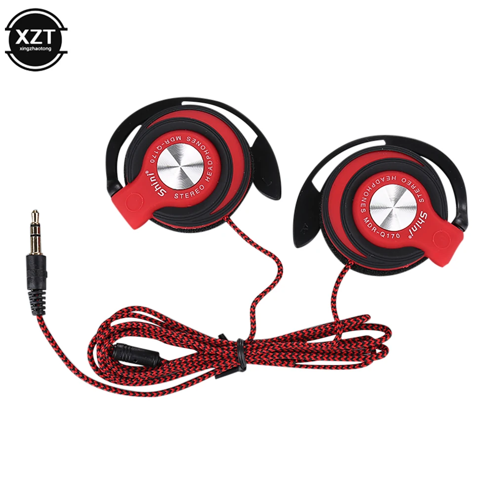 Alta qualidade 3.5mm fones de ouvido com fio alta fidelidade graves pesados fone de ouvido sobre-orelha ajustável gancho fones de ouvido música para o