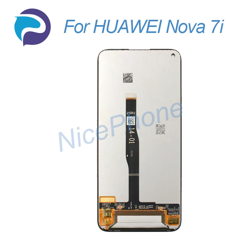 Tela lcd para huawei nova 7i, touch screen, digitalizador, montagem, substituição, 6.4 'JNY-L22B/21a/01a/21b/22a/02a/x2