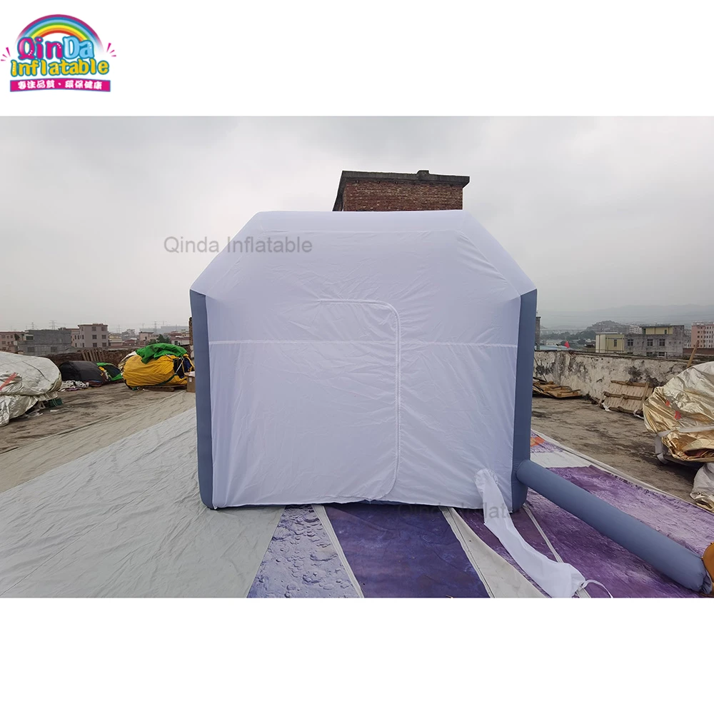 Workstation Car Inflatable Tan Spray Painting Tent Giant Inflatable Spray Booth For Rental