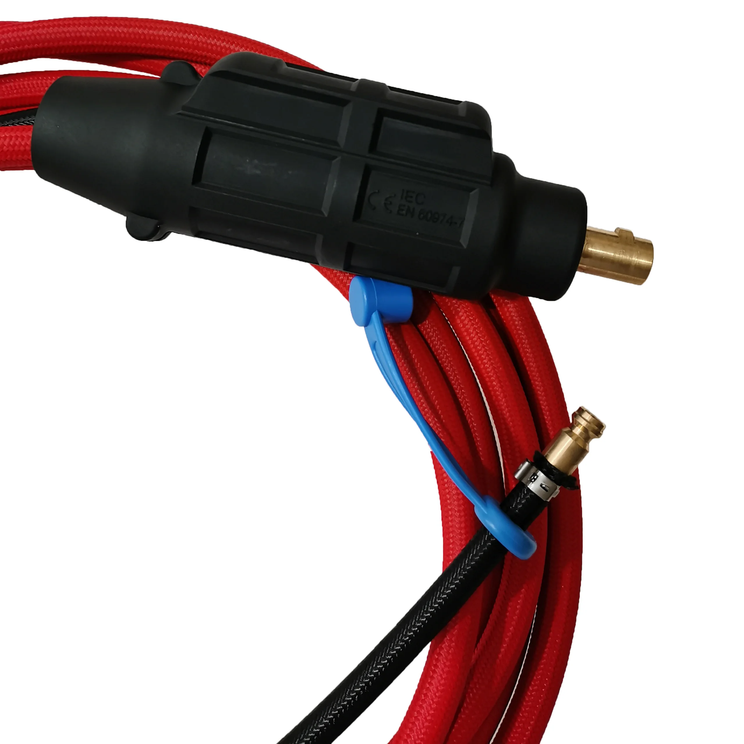 WP9 Red Soft Silicon Rubber Cable Argon Welding Torch