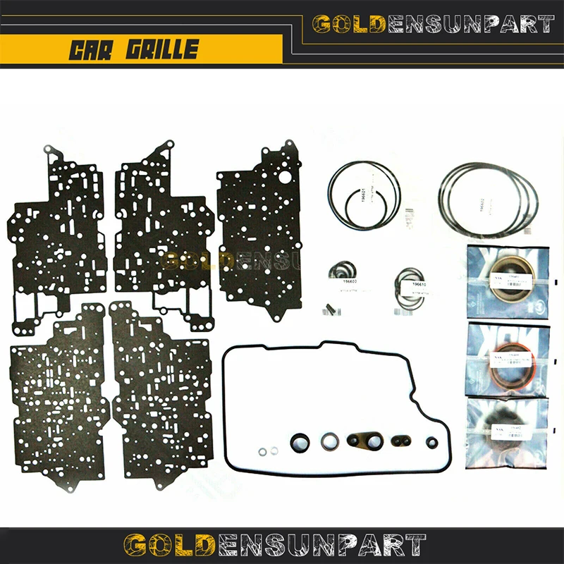 6L80E Auto Transmission Overhaul Kit Gaskets Seals Fit For BMW Hummer 2006-UP Car Accessories Transnation