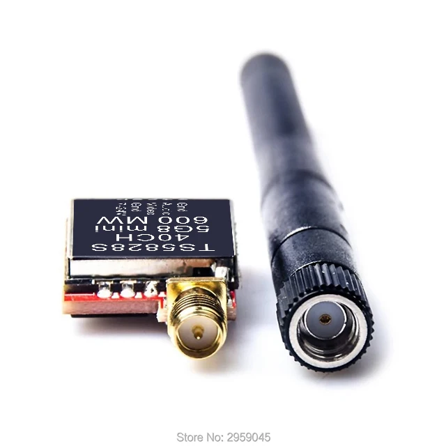 Akk TS5823L/TS5828L 5.8G Fpv Audio Video Zender RP-SMA Vrouwelijke Voor Mini Fpv Quadcopter