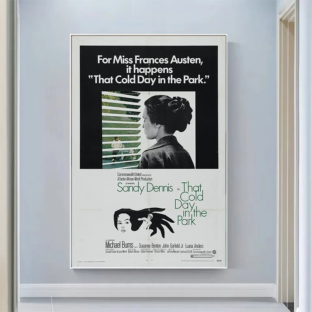 

V2092 That Cold Day in the Park Vintage Classic Movie Wall Silk Cloth HD Poster Art Home Decoration Gift