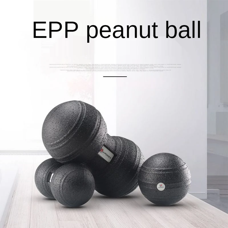 New EPP Peanut Ball Fitness Massage Yoga Rehabilitation Training Relaxation Fascia Ball 3 Piece Set Exercise Ball  Yoga Ball