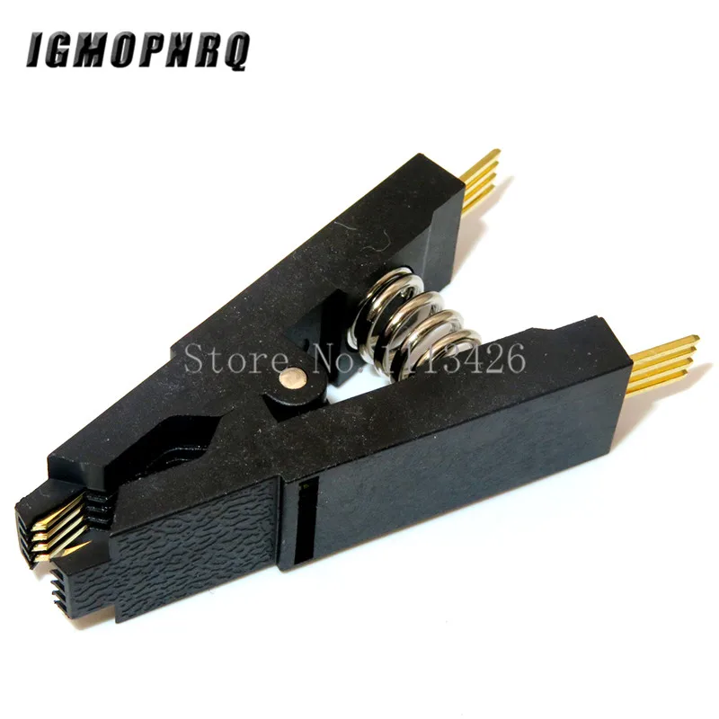 High quality SOIC8 SOP8 Test Clip For EEPROM 93CXX/25CXX/24CXX in-circuit programming on USB Programmer TL866CS TL866A EZP2010