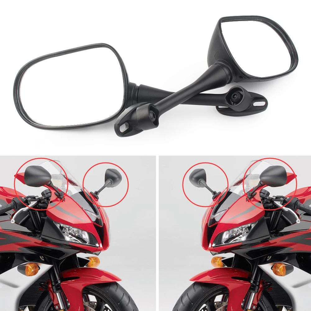 Motorcycle Rear View Side Mirrors Assembly For Honda CBR600RR 2003-2012 2013 2014 & CBR1000RR CBR 1000RR 2004 2005 2006 2007